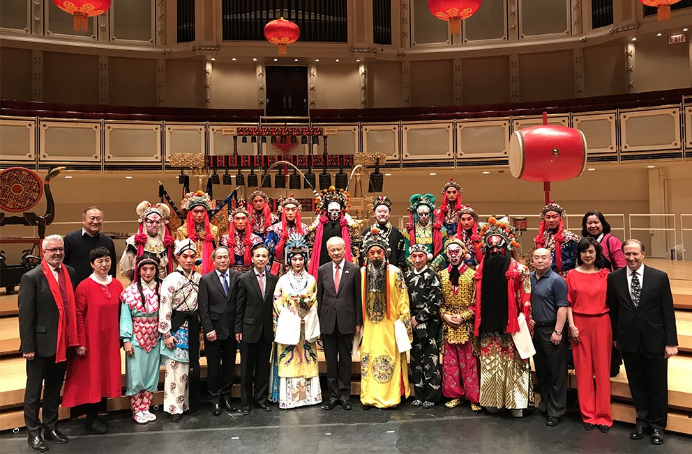 2019"欢乐春节":国家京剧院携手湖北演艺集团"编钟国乐"献艺芝加哥